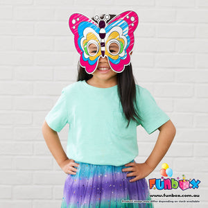 Butterfly Colour-In Mask