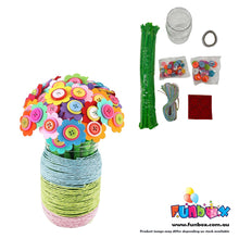 NEW!! DIY Button Flower Vase Kit