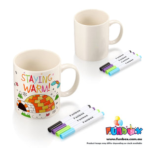 Colour-In Winter Mug