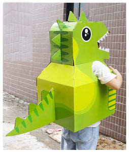Dinosaur Cardboard Costume