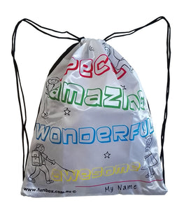 Inspirational We Are Friends Multi-Purpose Drawstring Bag