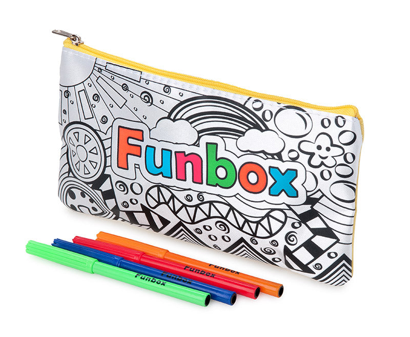 Colour-In Funbox Pencil Case