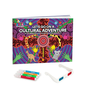 NEW!! Indigenous Activity Book - "Let's Go On A Cultural Adventure"