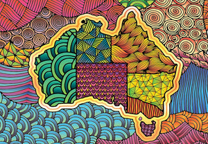 Funbox - Australia Flair 1000 Piece Adult's Jigsaw Puzzle