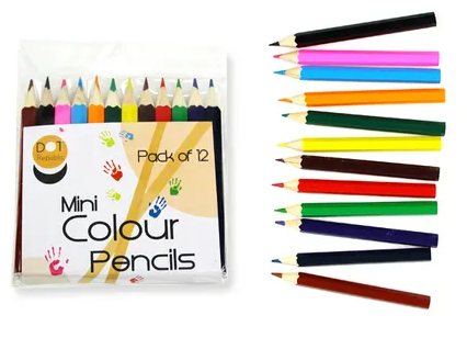 12-Pack Coloured Pencils