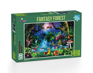 Funbox - Fantasy Forest 500 Piece Family Jigsaw Puzzle