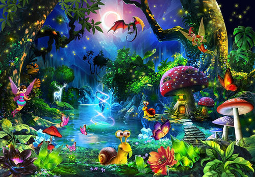 Funbox - Fantasy Forest 500 Piece Family Jigsaw Puzzle