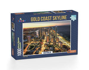 Funbox - Gold Coast Skyline 1000 Piece Adult's Jigsaw Puzzle