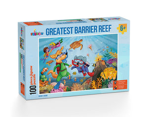 Funbox - Greatest Barrier Reef 100 Piece Adult's Jigsaw Puzzle
