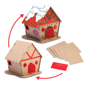 Eco-Friendly Christmas House Kit