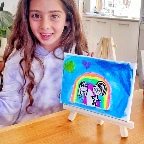 DIY Mother's Day Canvas Kit On Easel - 48 units