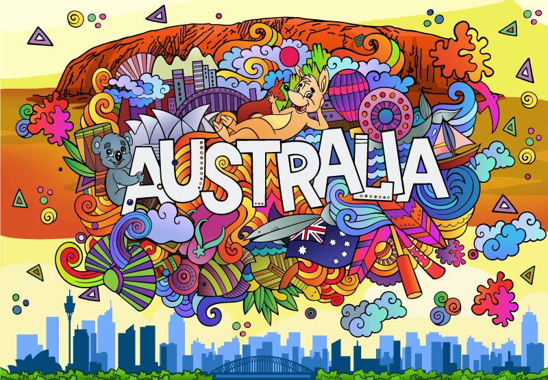 Funbox - Iconic Australia 200 Pieces Kid's Jigsaw Puzzle