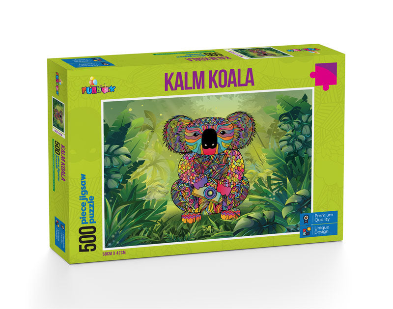 Funbox - Kalm Koala 500 Piece Jigsaw Puzzle