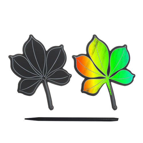 Leaf Magic Scratch Art - Mixed Designs