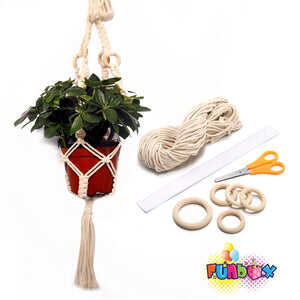 DIY Macramé Pot Holder Kit