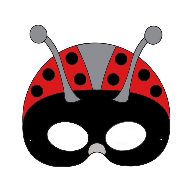 Ladybug Colour-In Mask