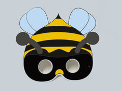 Bumble Bee Colour-In Mask