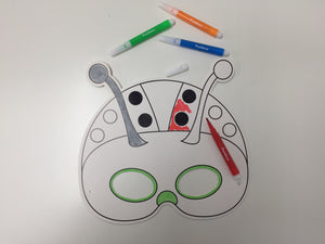 Ladybug Colour-In Mask