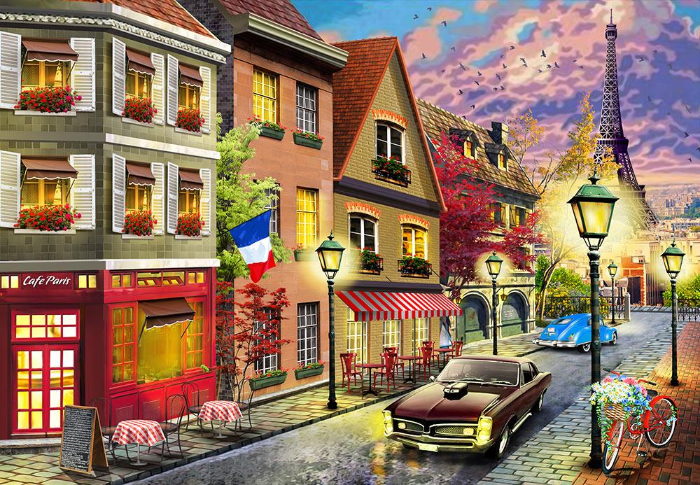 Funbox - Paree, Paree Part Ii 1000 Piece Jigsaw Puzzle