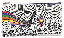 Colour-In Swirl Pencil Case