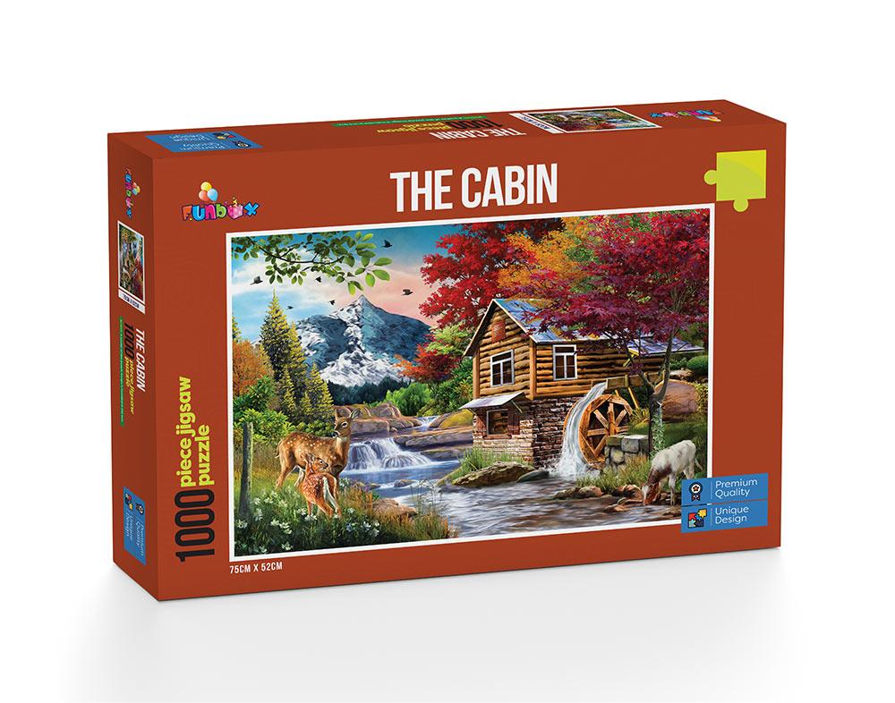 Funbox - Perfect Places: The Cabin 1000 Piece Jigsaw Puzzle