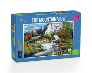 Funbox - Perfect Places: The Mountain View 1000 Piece Jigsaw Puzzle