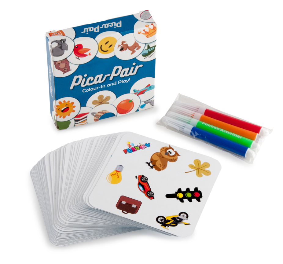Pica pair card game kit