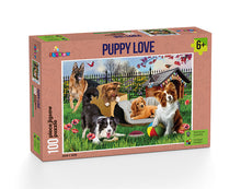 Funbox - Puppy Love 100 Piece Kid's Jigsaw Puzzle
