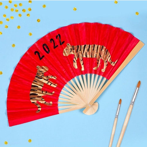 Design-Your-Own Lunar New Year Fan Kit