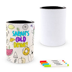 DIY Summer Colour-In Cold Drink Holder