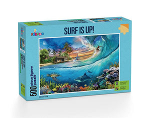 Funbox - Surf Is Up! 500 Piece Family Jigsaw Puzzle