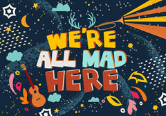 Funbox - We'Re All Mad Here 1000 Piece Jigsaw Puzzle