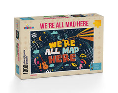 Funbox - We'Re All Mad Here 1000 Piece Jigsaw Puzzle