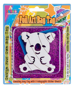 Koala Foil Art Bag Tag Kit