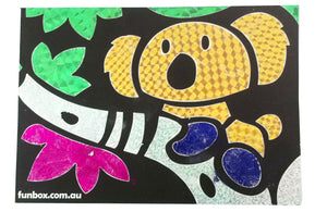 Koala Foil Art Activity Pack