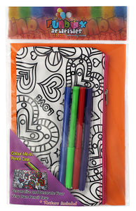 Colour-In Heart Pencil Case