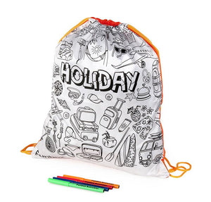 Holiday Multi-Purpose Drawstring Bag