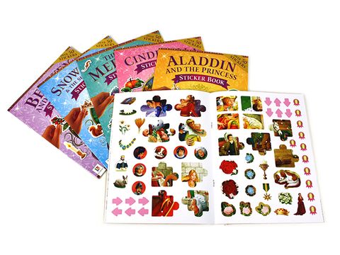 Fairy Tales Sticker Book Kits- Box of 48 units