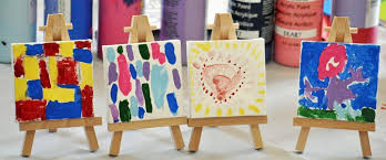 Design Your Own Mini Mothers Day Canvas Kit On Easel - 48 units