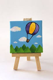Design Your Own Mini Mothers Day Canvas Kit On Easel - 48 units