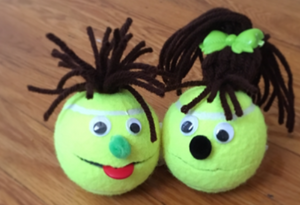 Tennis Ball Puppet Kit